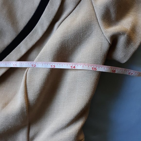 BCX Black/Tan Dress Blazer - Picture 8 of 10